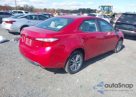 2014 Toyota Corolla Le Plus from USA, damaged, VIN 5YFBURHEXEP056011